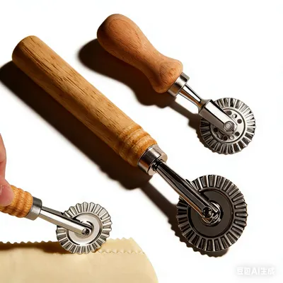 Gebäck-Schneiderrad, 1 Stück, 10 x 2 x 1 cm