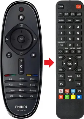 Produktbild von Fernbedienung passend für PHILIPS SQ552-1ELA | SQ5521ELA