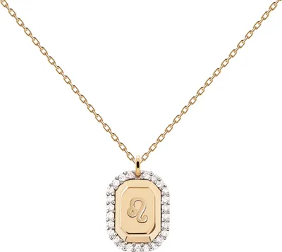 Produktbild von PDPAOLA Halskette STERNZEICHEN 18K gold plated silver gold