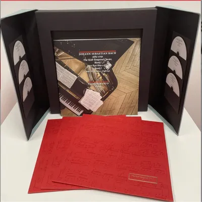 Zdjęcie produktu dla Das wohltemperierte Klavier. Buch 1 und Buch 2. Boxset.