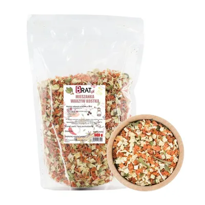 Produktbild von Gemischte Gemüsewürfel 500g