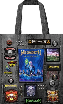 Produktbild von Megadeth - Tragetasche "Rust In Peace" RO14213 (Einheitsgröße) (Bunt)