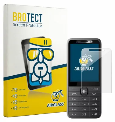 Produktbild von BROTECT Schutzglas für Nokia 235 4G 2.0 Schutzfolie Panzer Folie Glas Display Schutz klar