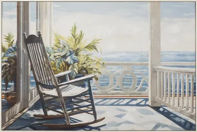 Produktbild von ArtUniverse Leinwandbild Meerblick II 80 x 120 cm