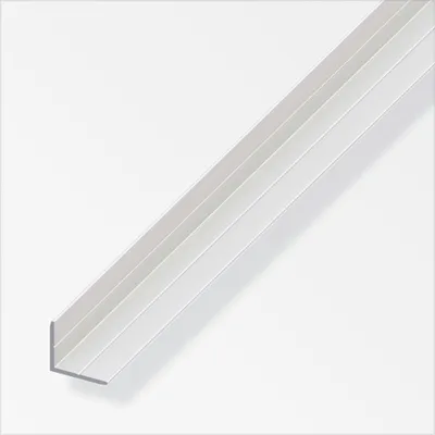 Produktbild von alfer clampline-Winkel-Profil 1 m, 13 x 10 mm Aluminium eloxiert silber