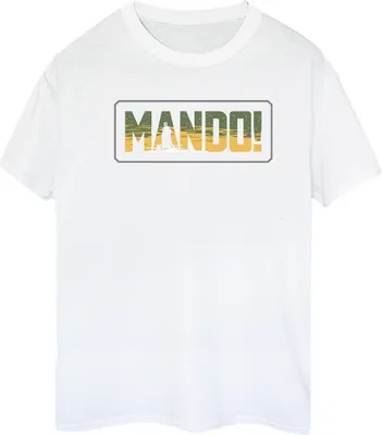 Produktbild von Star Wars - "The Mandalorian" T-Shirt für Damen BI45960 (XXL) (Weiß)