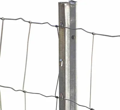 Produktbild von SIENA GARDEN Zaunpf. Z-Profil 210 cm verzinkt