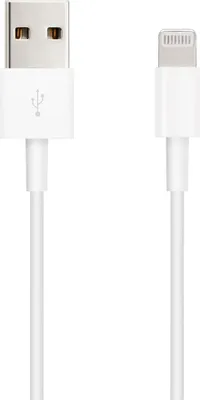 Zdjęcie produktu dla Nanocable 10.10.0401, 1 m, Lightning, USB A, Biały, USB 2.0, RoHS