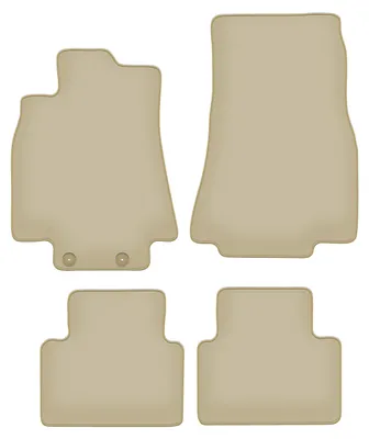 Immagine prodotto di Tappetini in velluto PREMIUM beige compatibili con Mercedes A- Klasa W169 (2004-2012, hatchback) – con fissaggi – su misura