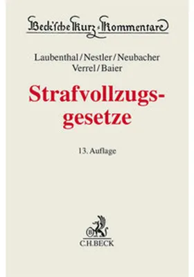 Obrázek produktu pro Strafvollzugsgesetze