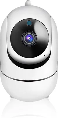 Imagen del producto de Cámara inalámbrica - Cámara de seguridad - Monitor para vigilancia del hogar - Seguimiento inteligente - 1080P HD - Blanco