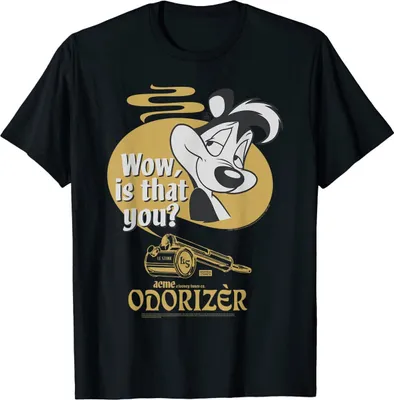 Produktbild von Looney Tunes - "Odorizer" T-Shirt für Herren BI1556 (M) (Schwarz)