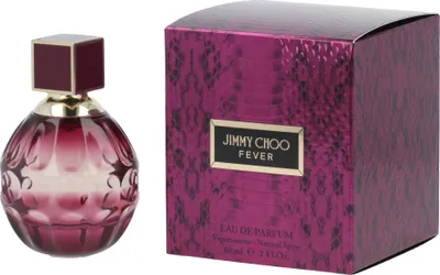 Productafbeelding van Jimmy Choo Fever, parfum voor dames, 60 ml, niet navulbaar, geurnoten: grapefruit, litsji, pruim, heliotroop, jasmijn, orchidee, benzoë, sandelhout, tonkaboon