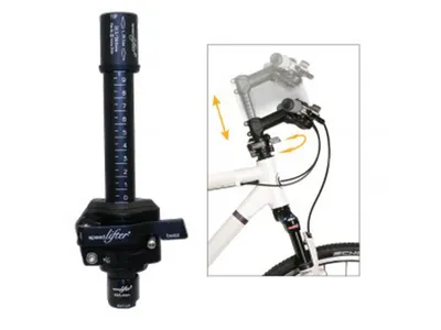 Produktbild von by.schulz Speedlifter Lenkerverstellung Twist T15 Ø25,4mm, Hülse 39,5mm, schwarz, 15cm, schwarz (1 Stück)
