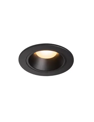 Produktbild von SLV 1003799 NUMINOS DL S LED Einbauleuchte schwarz 3000K 55°