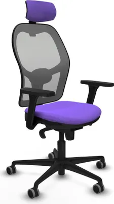 Immagine prodotto di Sedia da ufficio con poggiatesta Piqueras y Crespo 3D036G2 Viola