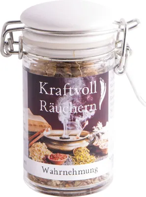 Produktbild von Wahrnehmung - Kraftvolles Räuchern - Räuchermischung 60ml