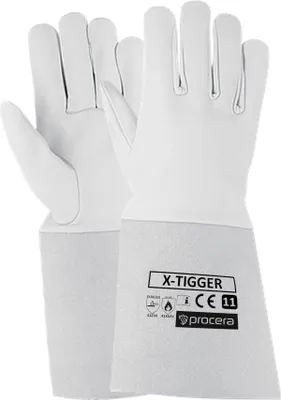 Produktbild von Lange Schweißerhandschuhe aus weichem Leder X-TIGGER 11 XXL