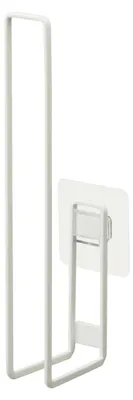 Image de YAMAZAKI - Porte papier toilettes avec ventouse - H25 cm