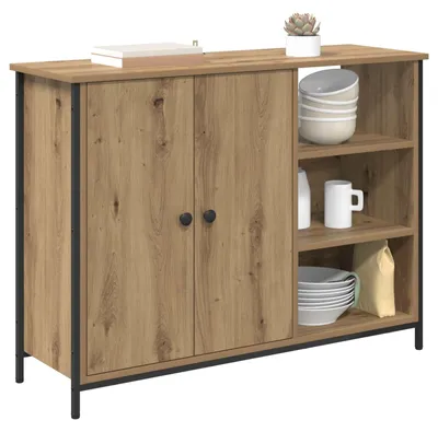 Produktbild von vidaXL Sideboard Artisan-Eiche 100 x 33 x 75 cm Holzwerkstoff