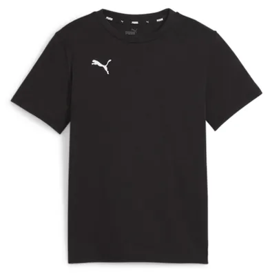 Produktbild von Puma Uni Teamgoal Casuals Tee Jr T-Shirt, Puma Black-Puma Weiß, 128 EU