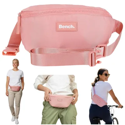 Produktbild von Bauchtasche Damen Hüfttasche Crossbag Travel Crossbody Bag Gassi Waist Bag Fahrrad Outdoor Tasche ebike Gürteltasche Bench Nova 64217 5700 Rosa +e