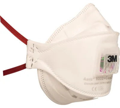 Produktbild von Atemschutzmaske 9332+ FFP3/V NRD m.Ausat FFP3 / V NRD