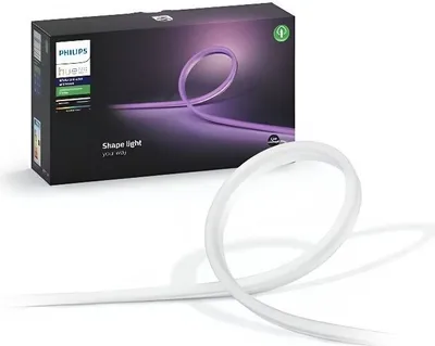 Produktbild von Philips Hue White Outdoor Lightstrip, 5 m, LED Lichtband, Smart Beleuchtung, A+ Energieklasse