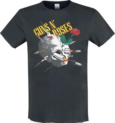 Produktbild von Guns N Roses - "Needle Skull" T-Shirt für Herren/Damen Uni PH4787 (XL) (Grau)