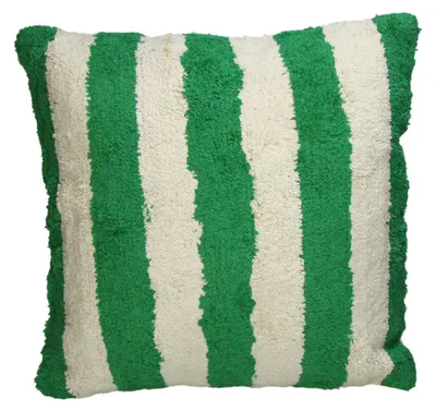 Produktbild von Kersten Kissen STRIPES grün creme | 45x45cm
