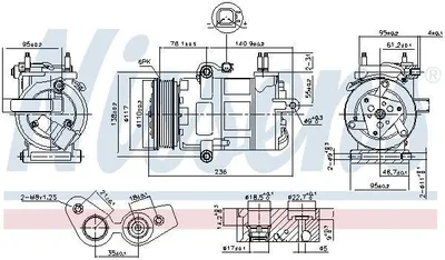 Image de Compresseur d'air NISSENS 890217