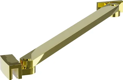 Zdjęcie produktu dla Mexen wspornik skośny do drzwi i ścianek prysznicowych 6-8 mm, złoty - 830-09-50