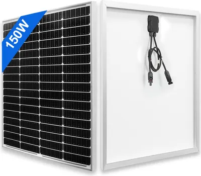 Produktbild von 300W Solarpanel Kit Monokristallines 2 x 150W Solarmodul Photovoltaik Solarpanel Set für Haus/Wohnmobil/Garten/Balkon, Solar-Set