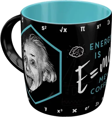 Produktbild von Nostalgic-Art - Kaffeetasse - Celebreties - Einstein Energy = Me + Coffee