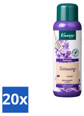 Produktbild von 20 x Kneipp Badeschaum Lavendel - Entspannend - 400 ml - Vorteilspackung - 20 Stücke