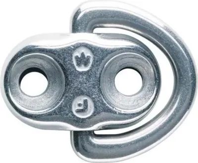 Produktbild von Wichard Gelenkige Einzelplattenösen Silber 6 mm Silber 6 mm
