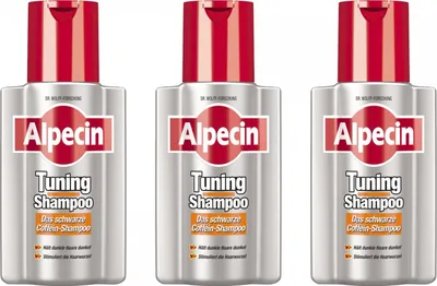 Produktbild von Tuning Shampoo Schwarz 3x200 ml