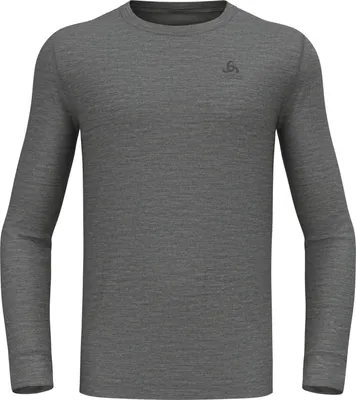 Produktbild von ODLO BL TOP crew neck l/s MERINO 200 GRAU M