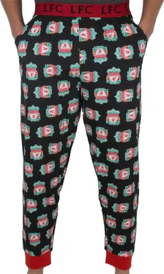 Image de Liverpool FC - Pantalon de pyjama pour homme GF1141 (M) (Noir)