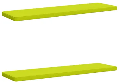 Immagine prodotto di vidaXL, set di 2 cuscini per divano VUGHT, 2 pezzi, 100% poliestere, verde chiaro