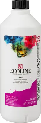 Obrázek produktu pro Ecoline tekutá akvarelová láhev 490 ml červená fialová 545