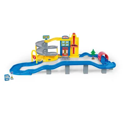 Produktbild von Dolu Große Spielgarage mit 2 Autos