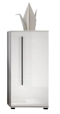 Produktbild von Stauraumschrank Cantara - Weiß Hochglanz