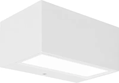 Obrázok produktu pre Gemini LED nástenné svietidlo hranaté biele IP54 Up&Down 10,5W neutrálna biela 4000K