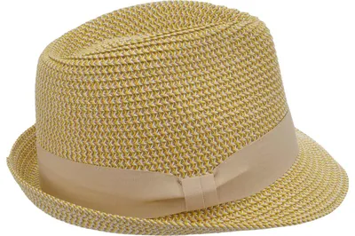 Seeberger knautschbarer Sommerhut Trilby-Hut UV-Schutz 30 in gelb