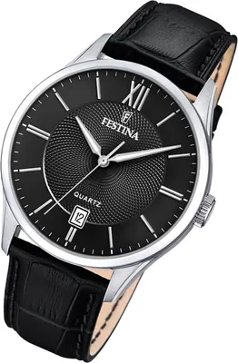 Produktbild von Festina Herren Uhr Klassik F20426/3 Leder Armbanduhr Sport schwarz UF20426/3