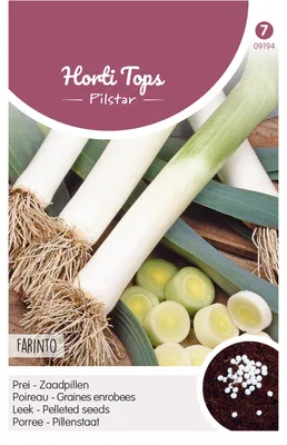 Produktbild von Porree Blaugrün Farinto Pillensaat | Lauchsamen von Hortitops