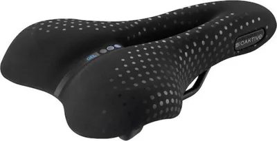 Produktbild von San Marco Trekking Gel Open Small 30-60° Schwarzer Wildledersattel
