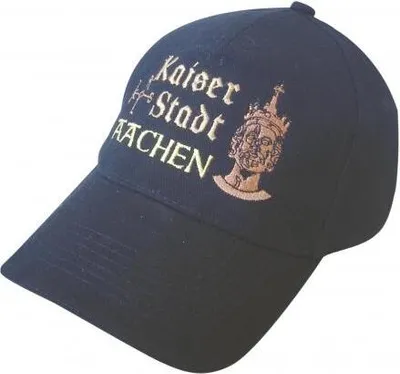Produktbild von Baseballcap mit Einstickung - Kaiserstadt Aachen - 68930 Dunkelblau