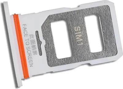 Produktbild von Xiaomi Poco X6 – Ersatz Dual SIM-Kartenhalter – Weiss